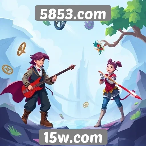 Análise da oferta de jogos em 5853.com