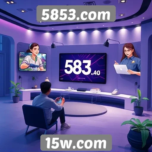 A experiência do usuário em 5853.com